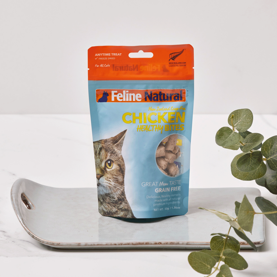 Feline Natural Chicken Healthy Bites Cat Treats