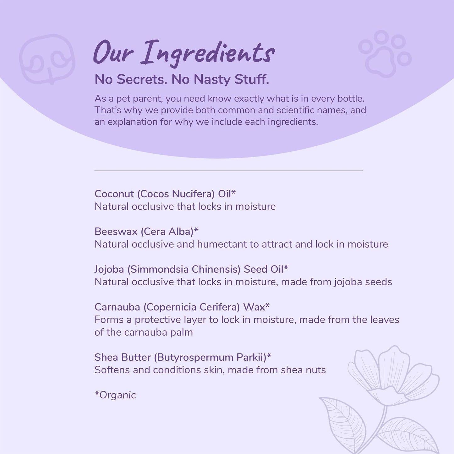 kin+kind Organic Nose & Paw Moisturizer Stick for Dogs & Cats