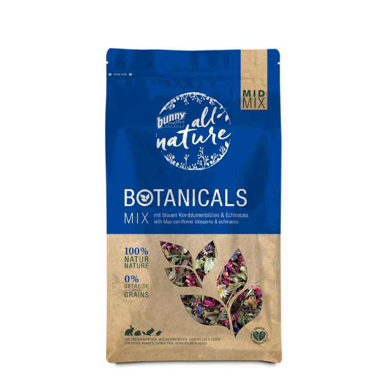 Bunny Nature Botanicals Blue Cornflower Blossoms & Echinacea (120g)