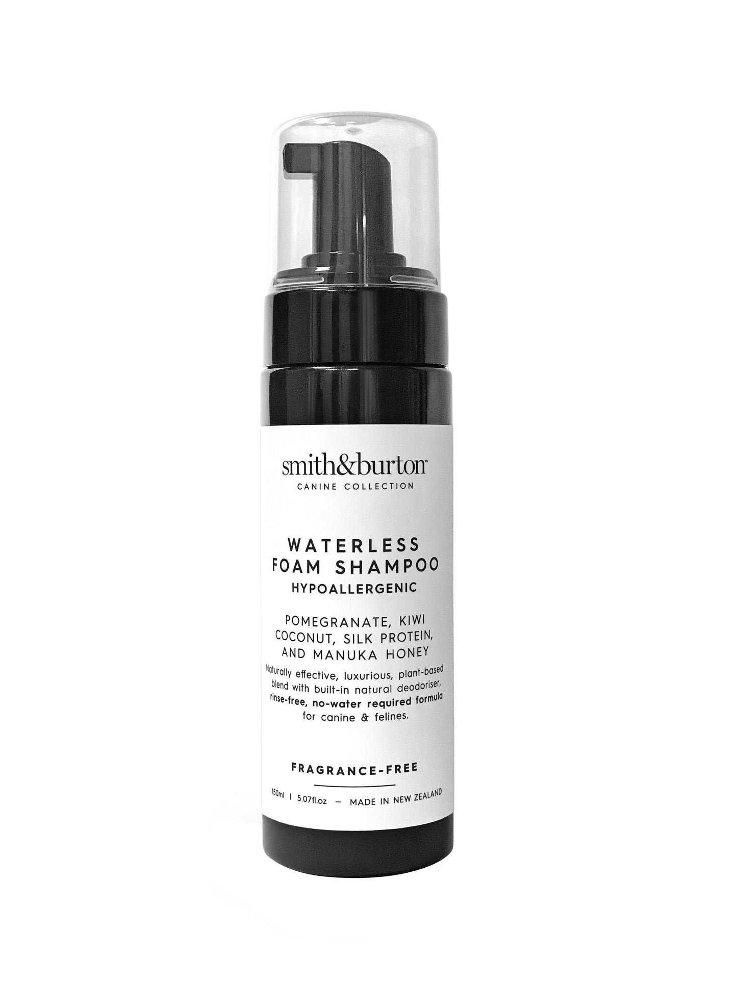 smith&burton Waterless Foam Shampoo Hypollergenic 150ml