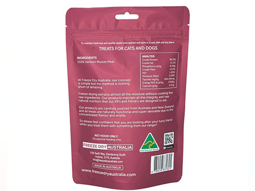 Freeze Dry Australia Freeze Dried Venison Cookies