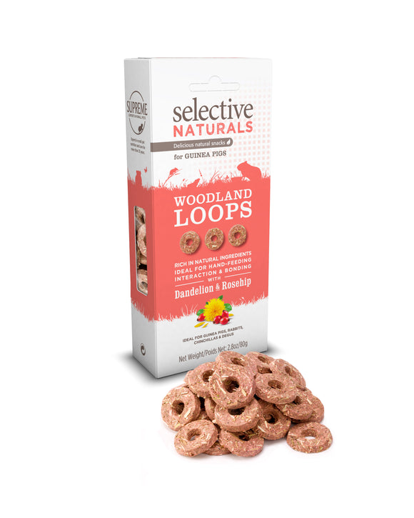 Supreme Selective Naturals Woodland Loops with Dandelion & Rosehip (80g)