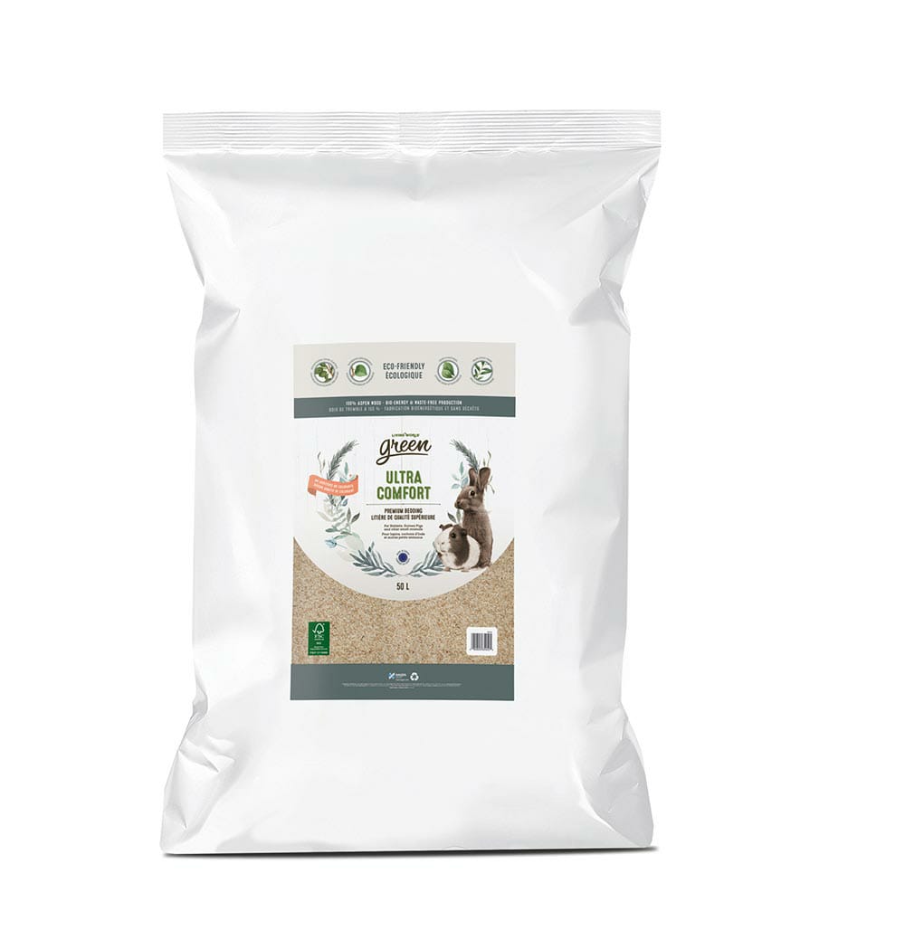 Living World Green Ultra Comfort Premium Aspen Bedding | 50L