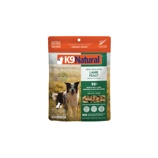K9 Natural Freeze Dried Lamb Feast (100g)