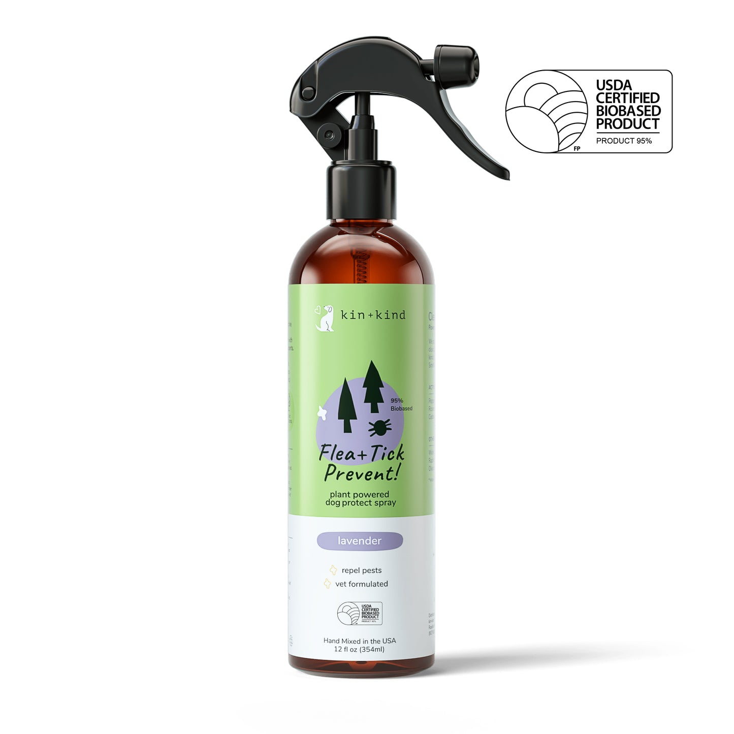 kin+kind Flea+Tick Protect Spray (Lavender)