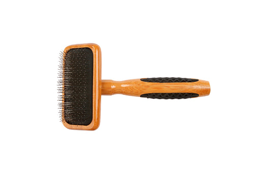 Bass Slicker Style Pet Brush SOFT | Striped or Dark Finish