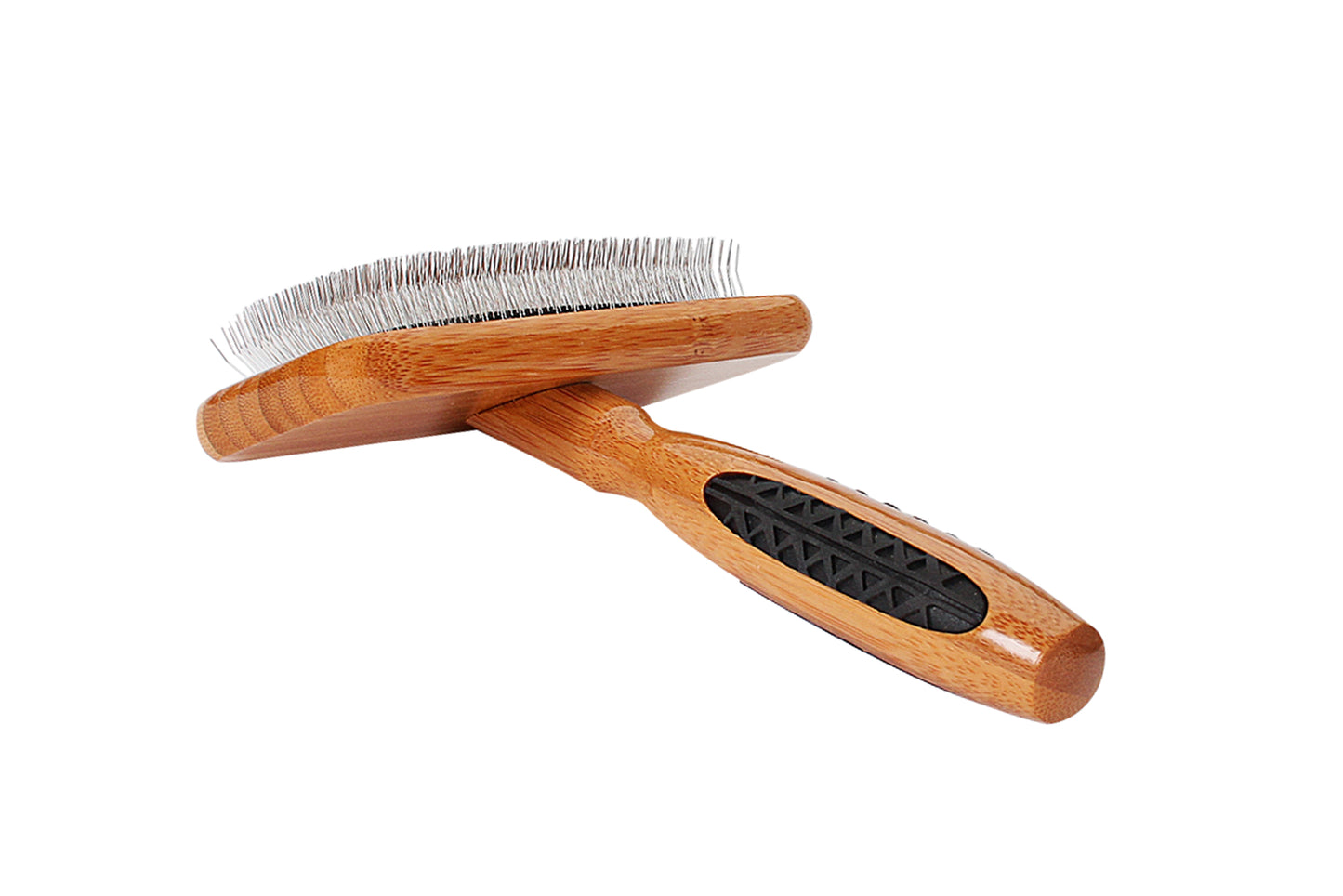 Bass Slicker Style Pet Brush SOFT | Striped or Dark Finish