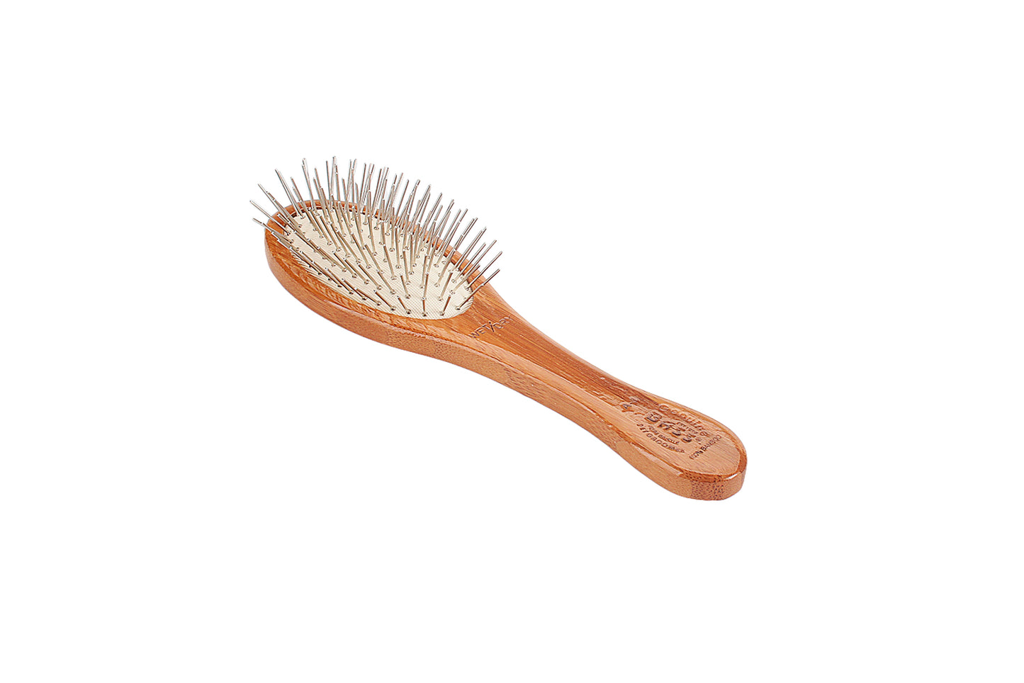 Bass Style & Detangle Pet Brush | Striped or Dark Finish