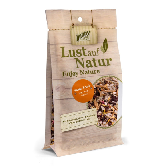 Bunny Nature Power Snack with Mealworms (80g)