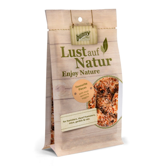 Bunny Nature Favourite Pieces with Meal Worms and Veggies (75g)