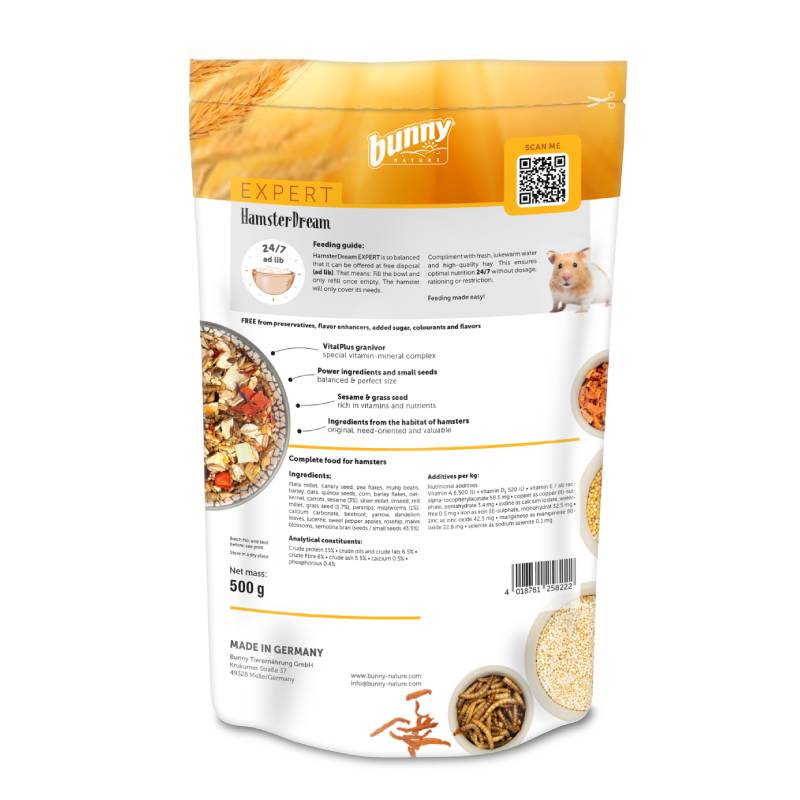 Bunny Nature Hamster Dream Expert (500g)