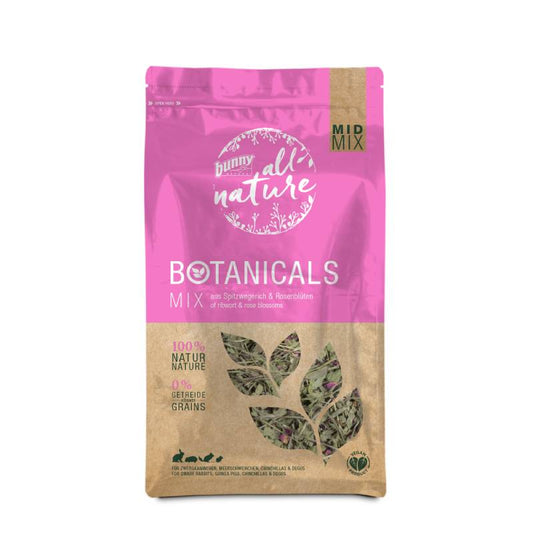 Bunny Nature Botanicals Ribwort & Rose Blossoms (120g)