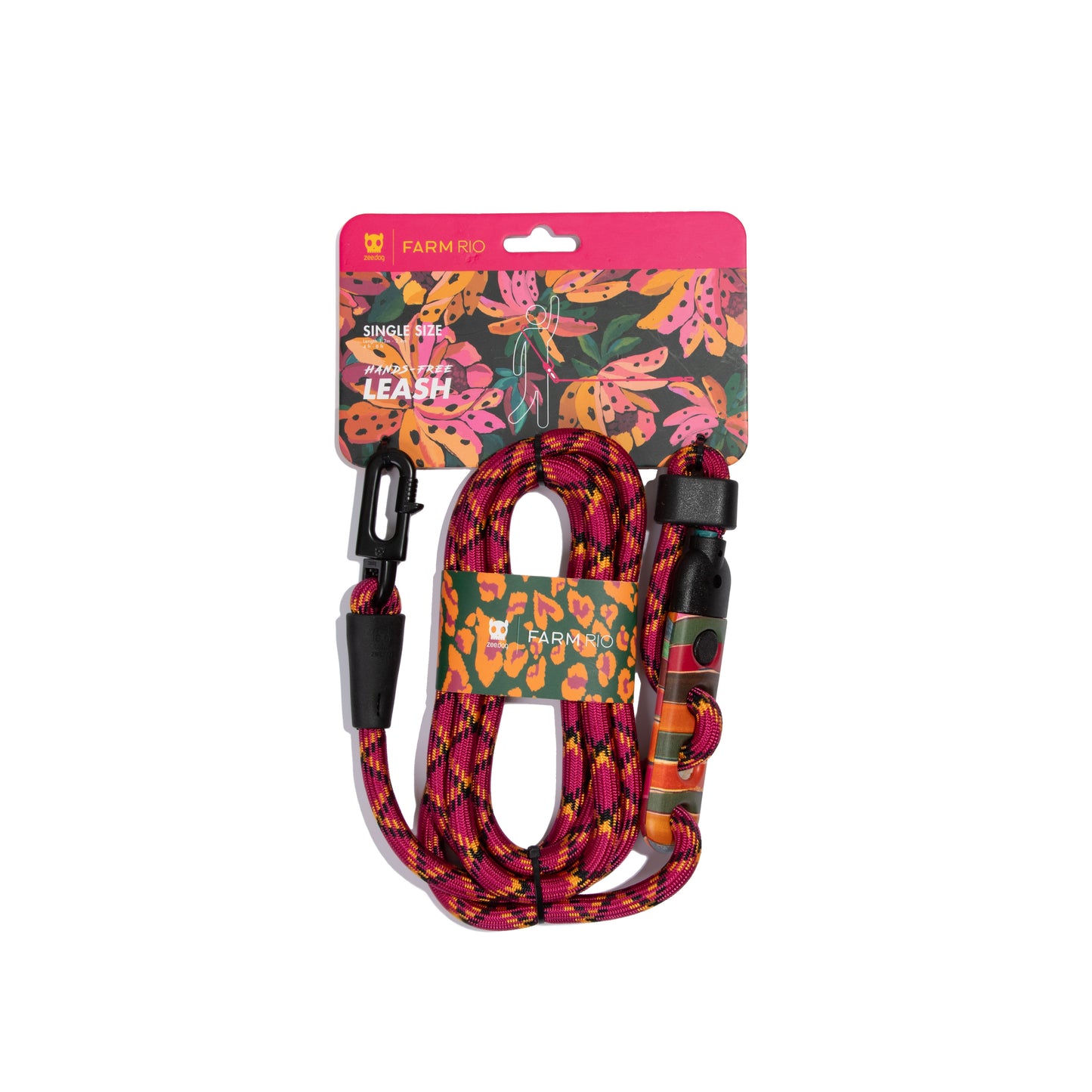 zee.dog x FARM Rio Selva HandsFree Leash