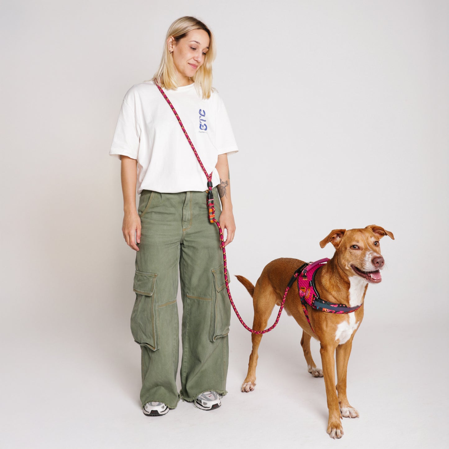 zee.dog x FARM Rio Selva HandsFree Leash