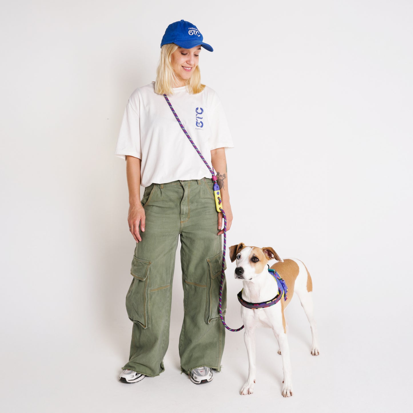 zee.dog x FARM Rio Samba HandsFree Leash