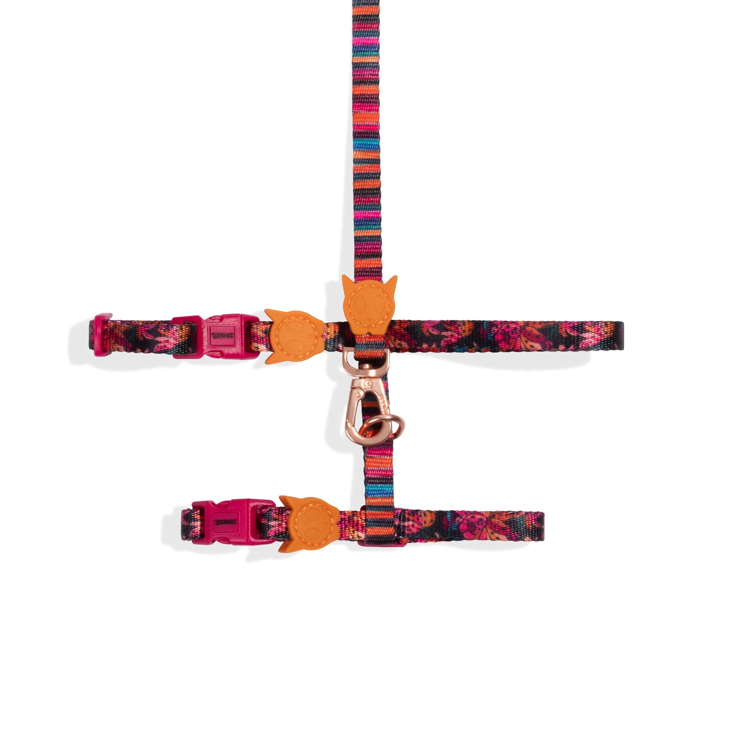 zee.cat x FARM Rio Selva Cat Harness + Leash