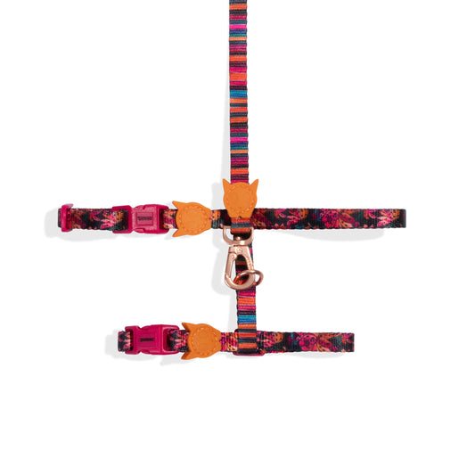 zee.cat x FARM Rio Selva Cat Harness + Leash