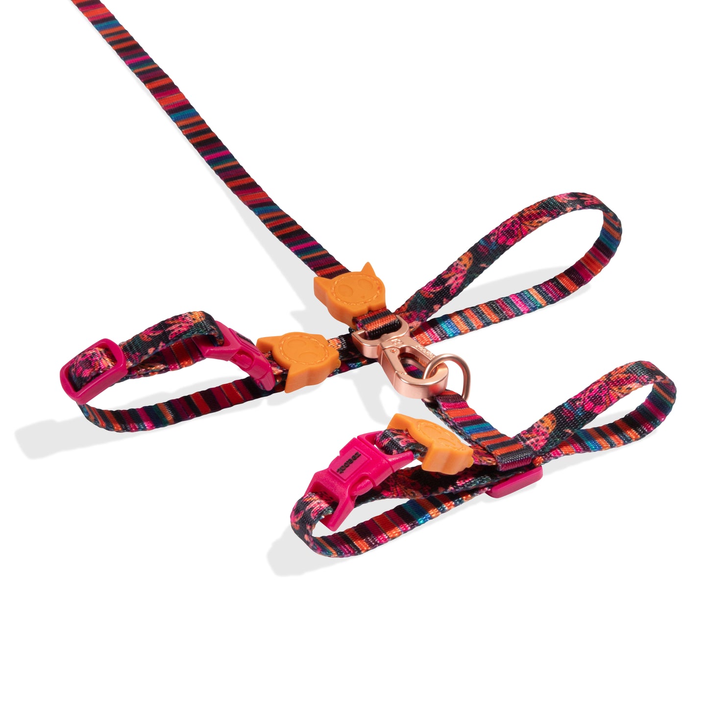 zee.cat x FARM Rio Selva Cat Harness + Leash