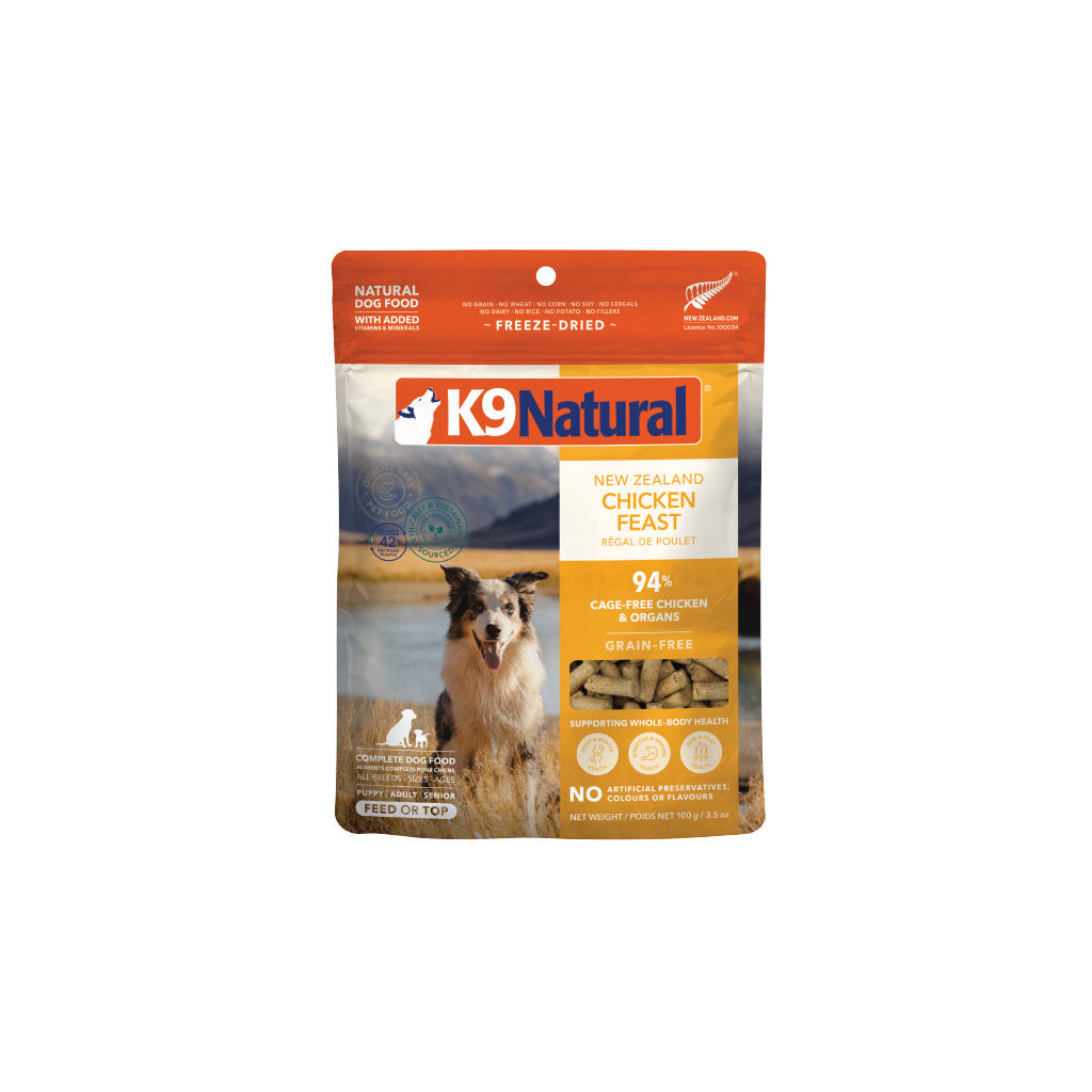 K9 Natural Freeze Dried Chicken Feast (100g)