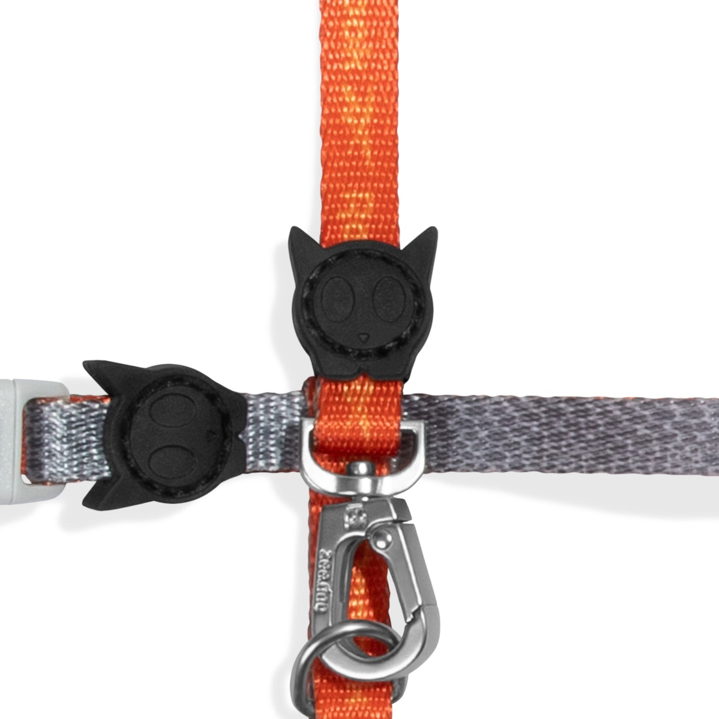 zee.cat Suede Harness + Leash Set