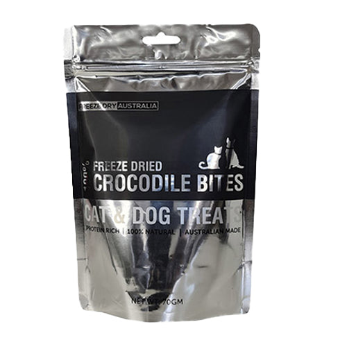 Freeze Dry Australia Freeze Dried Crocodile Bites