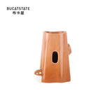 Bucatstate Tree Trunk Bottle Holder | Brown