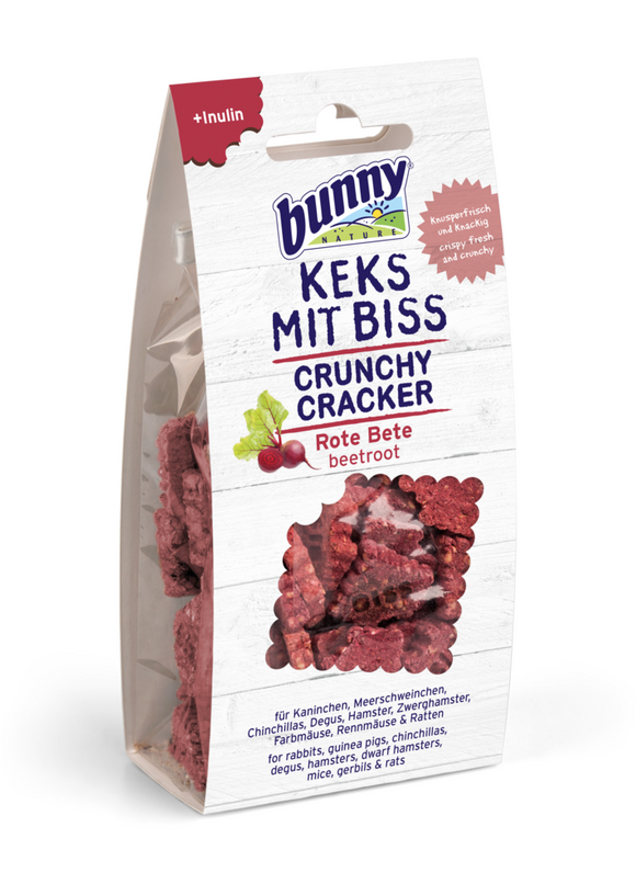 Bunny Nature Crunchy Crackers - Beetroot (50g)