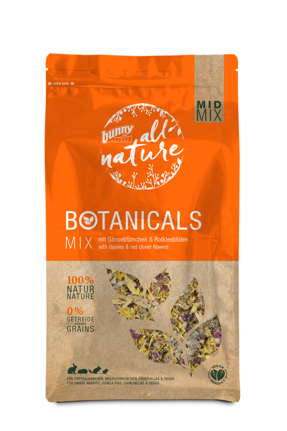 Bunny Nature Botanicals Daisies & Red Clover Flowers (120g)