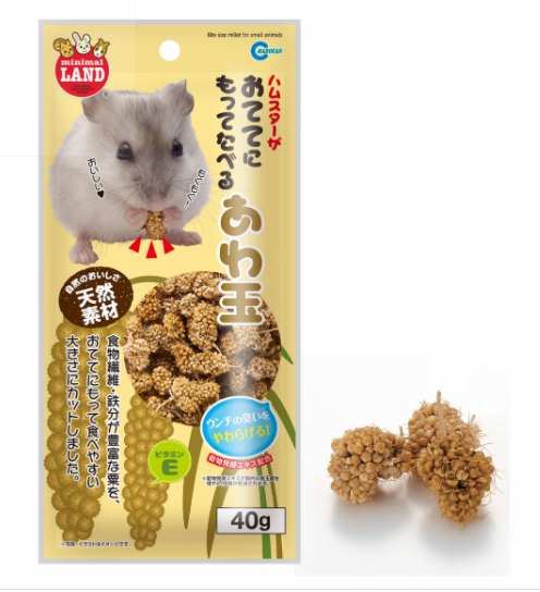 Marukan Bite Size Millet For Small Animal (40g)