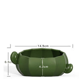 Tafit Cactus Feeding Bowl | Dark Green